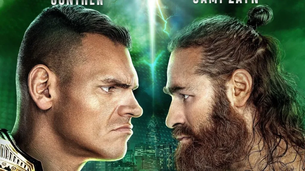 WWE RAW : Sami Zayn vs Gunther at WM40